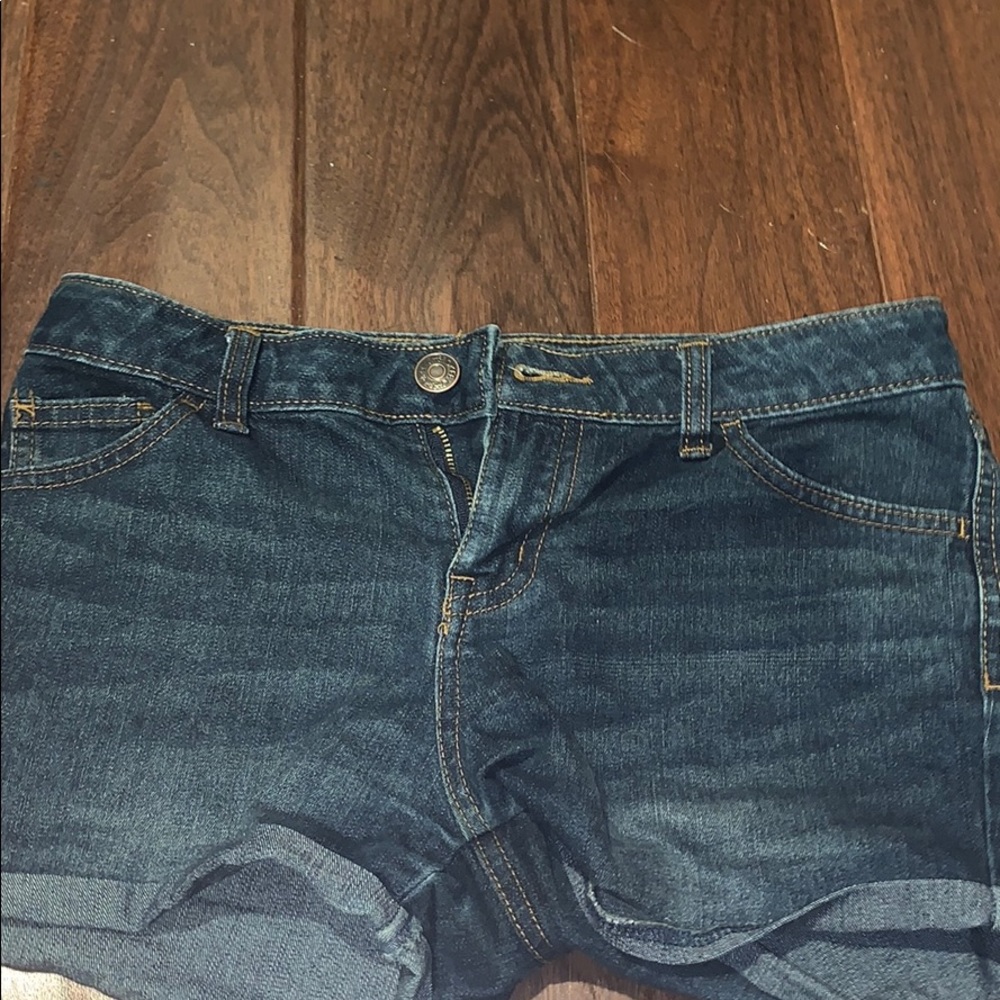 ❤️blue denim shorts